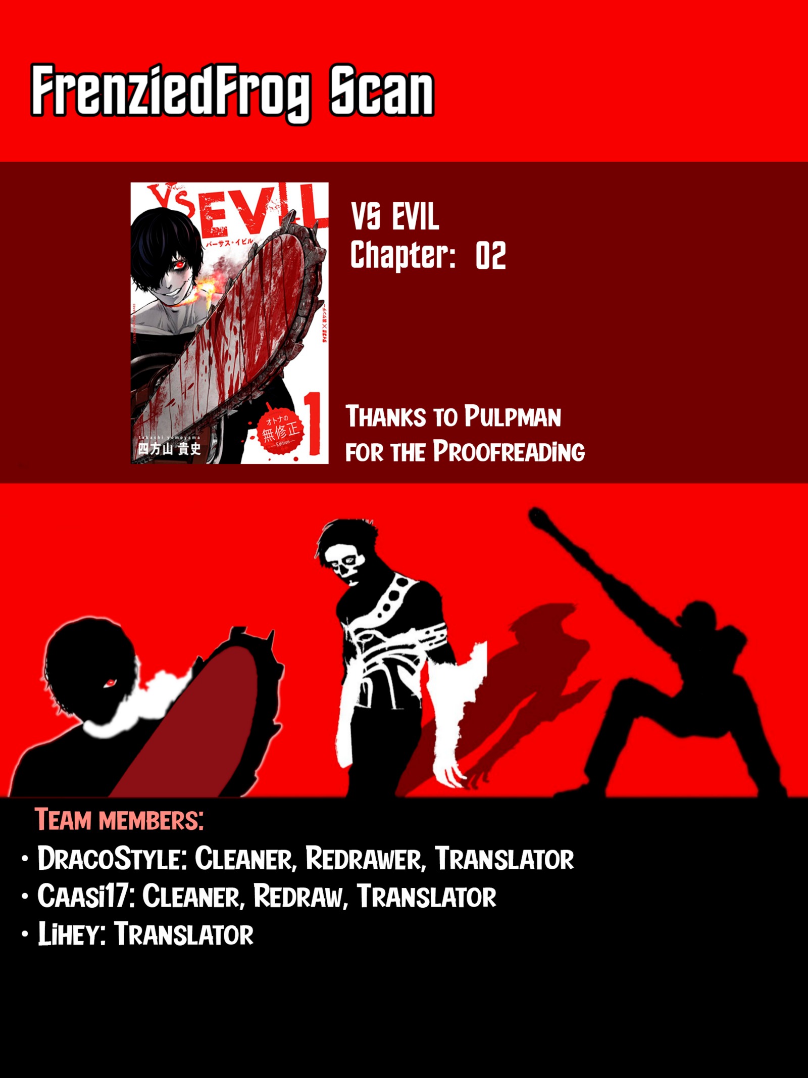 VS EVIL Chapter 2 1